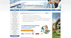 Desktop Screenshot of immobilienfinanzierung.com